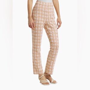 Toccin
Claire Tweed Cigarette Pants size 12           color mango multi